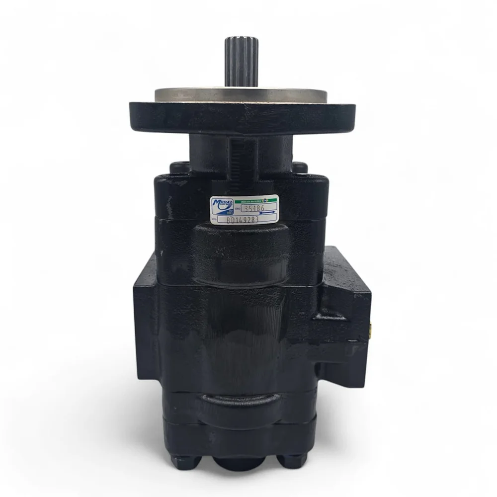 D146608 Bomba Hidraulica de Engranes 15 Dientes para Retroexcavadora Case New Holland 580K 580SK